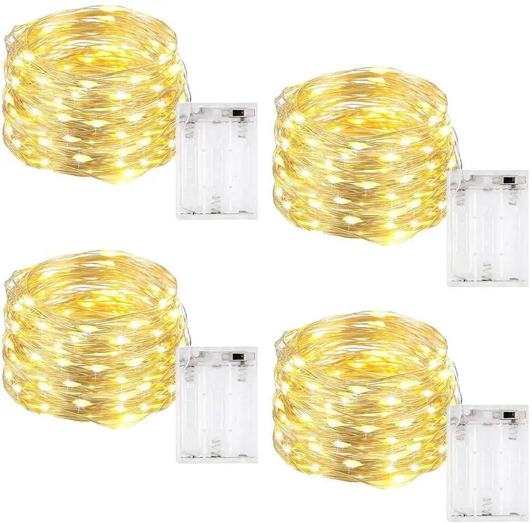 High quality copper wire led string lights for christmas tree protection