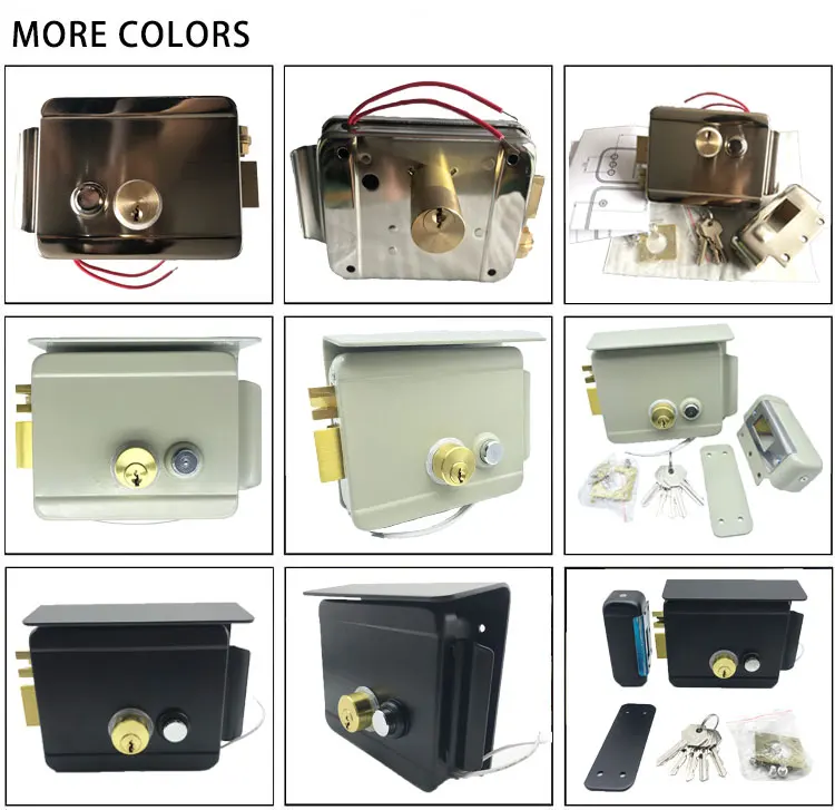 Dc12v Access Entry Security System Electronic Doorlock,Antitheft