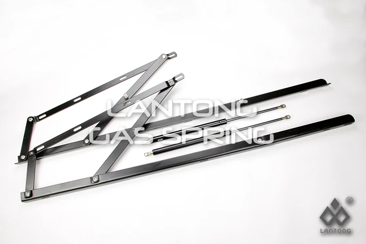 No Impact Force 300n 400n Bed Frame Gas Strut Gas Spring System For Bed