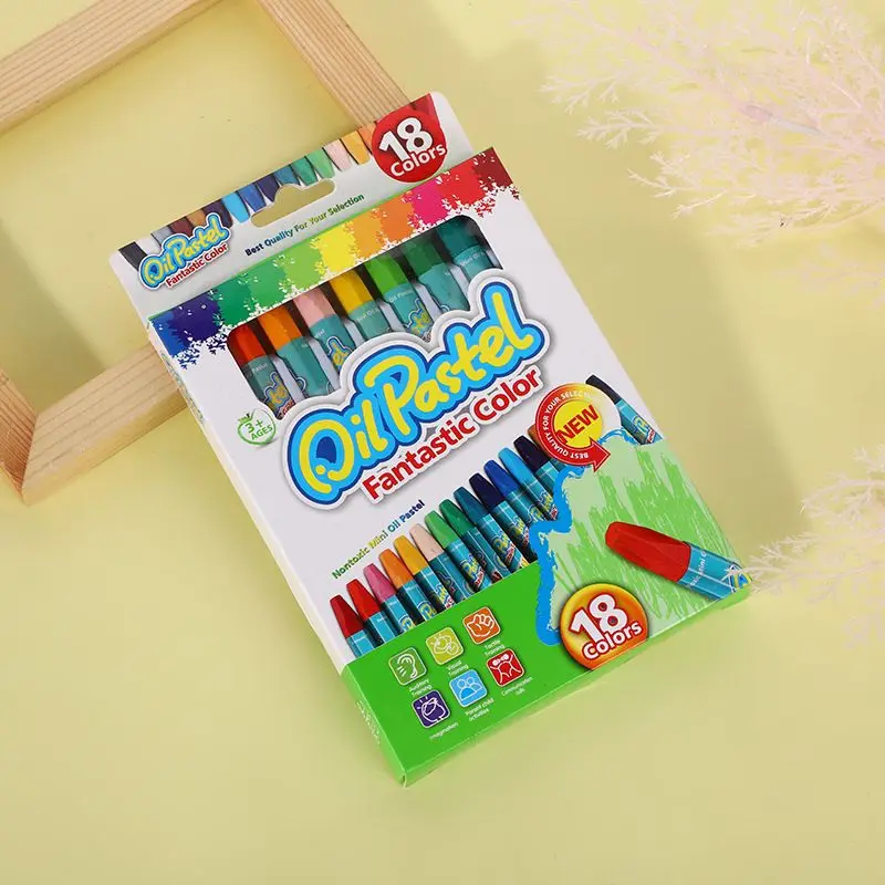 24 Colors Silky Washable Crayon For Children Fancy Face Paint Gel