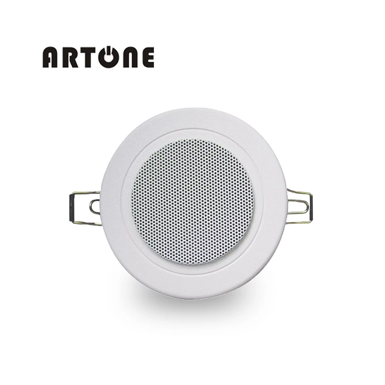 Best PA System 100V 6-8W Full Range 2.5 CS-30 Mini Ceiling Speaker For Commercial Audio - ANKUX.COM