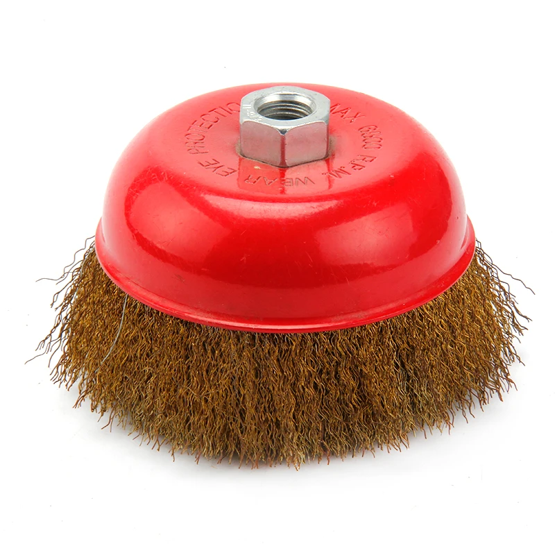 115mm Twist Knot Wire Cup Brush For Industry Hardware Hand Power Tools