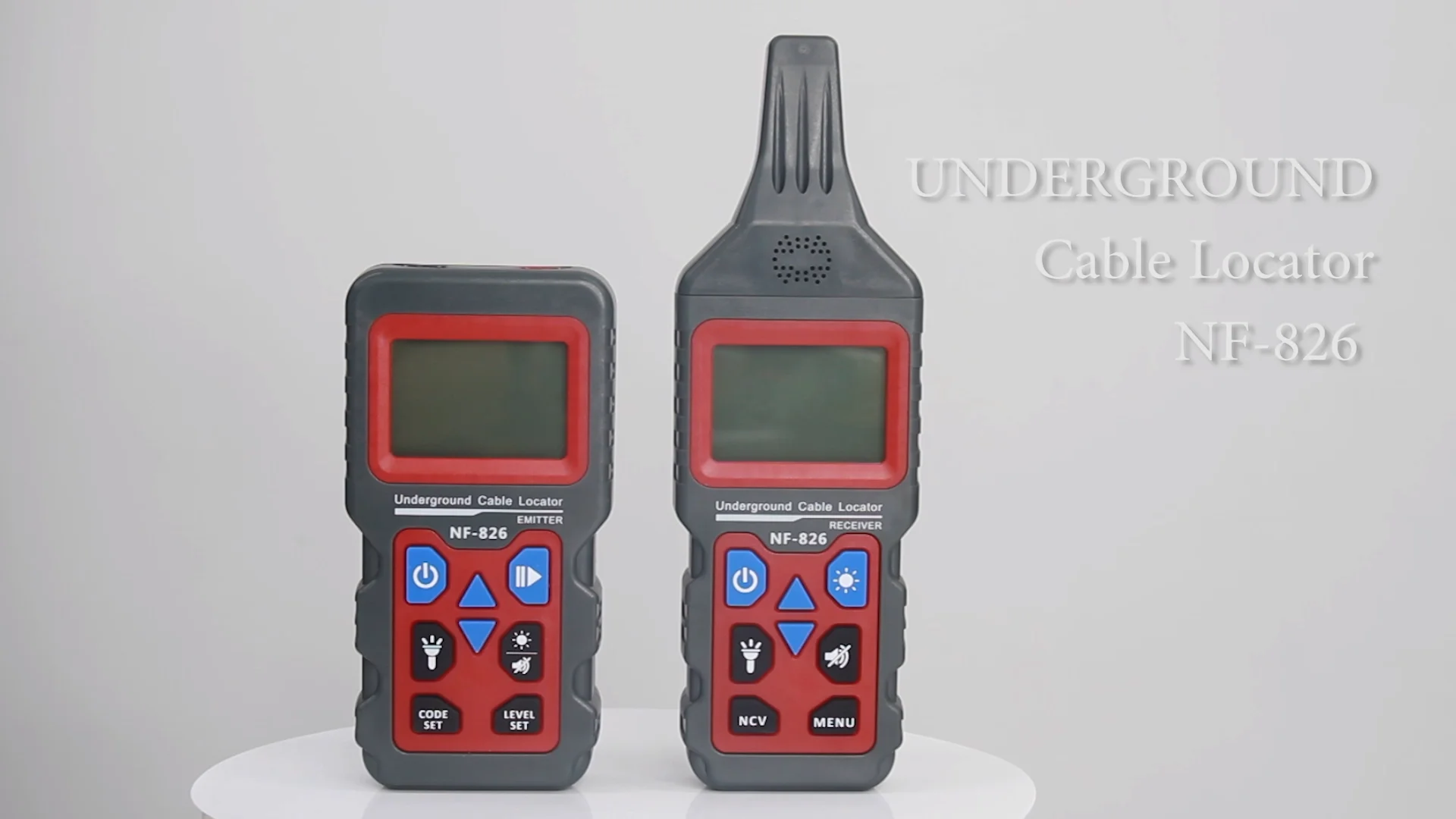 Digital Backlight High Voltage Underground Wire Detector Cable Fault