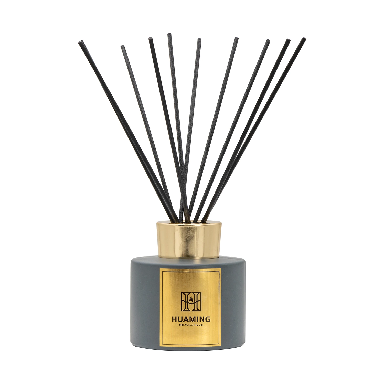 Luxury Home Decoration Reed Diffuser Glass Bottle Set Design Natural Scented Candles Wholesale