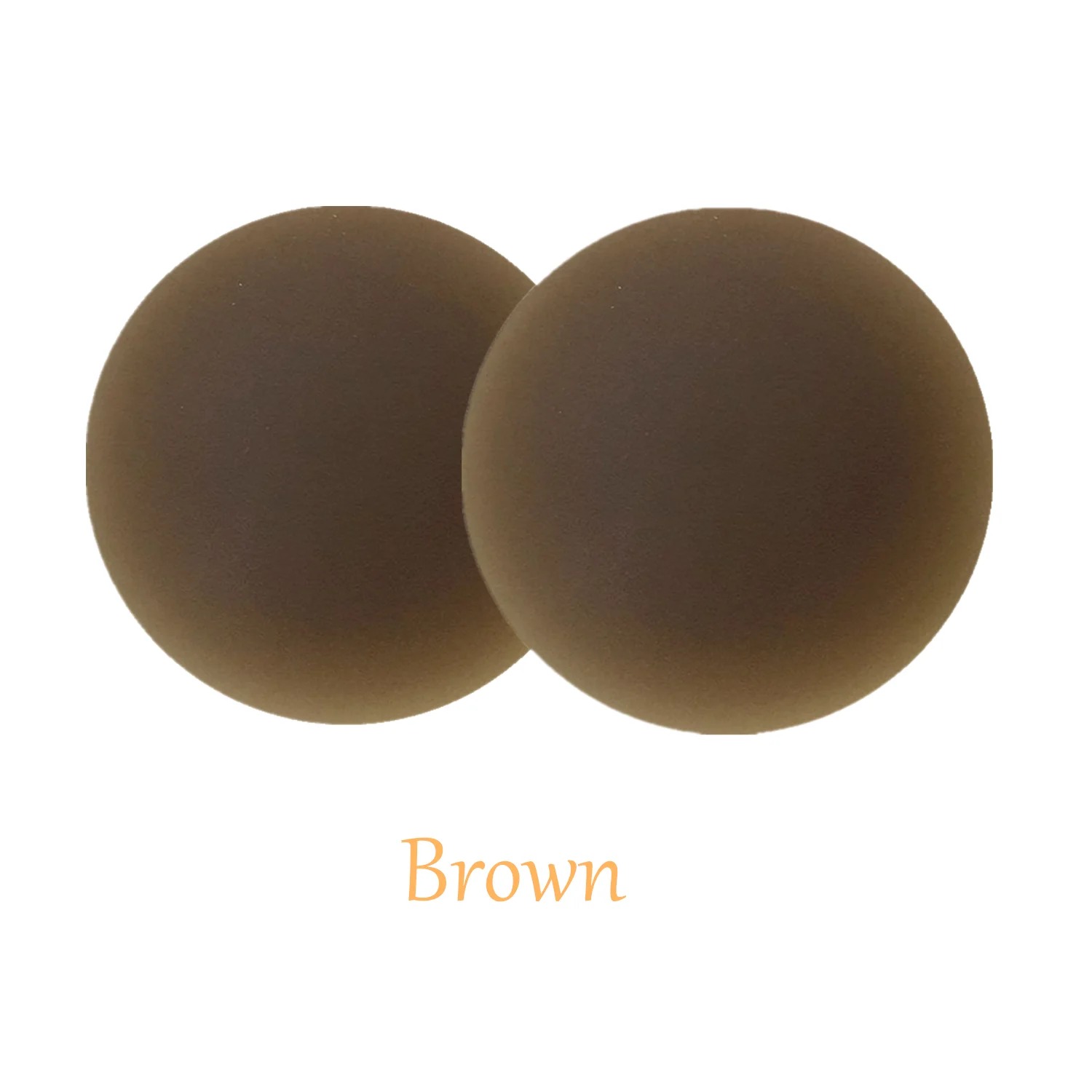 In Stock Ultra Thin Nipple Cover Pasties Round Shape Matte Silicone