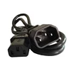 IEC 320 C13 to C14 power cord plug with 18awg mains power cable leads