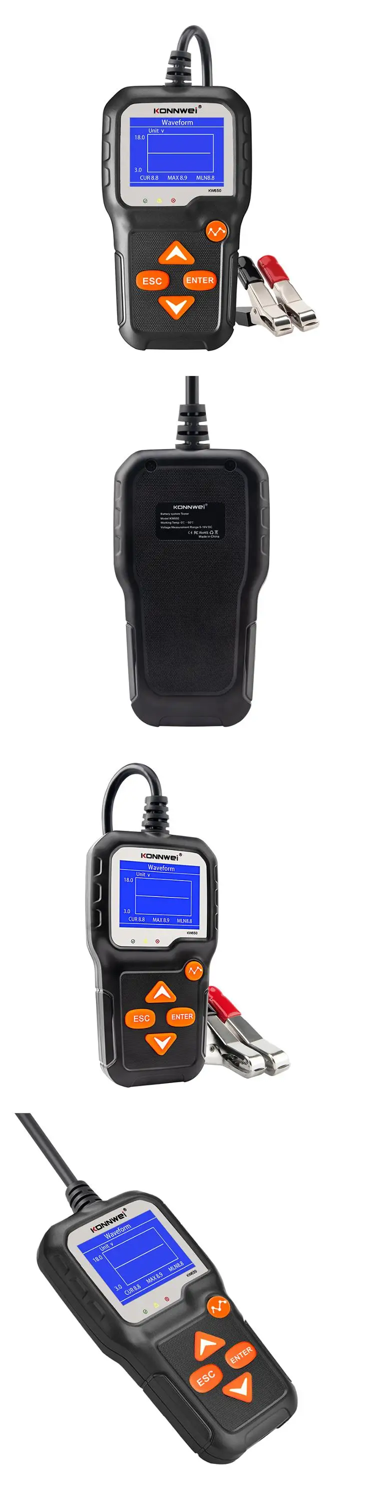 kw650 battery tester