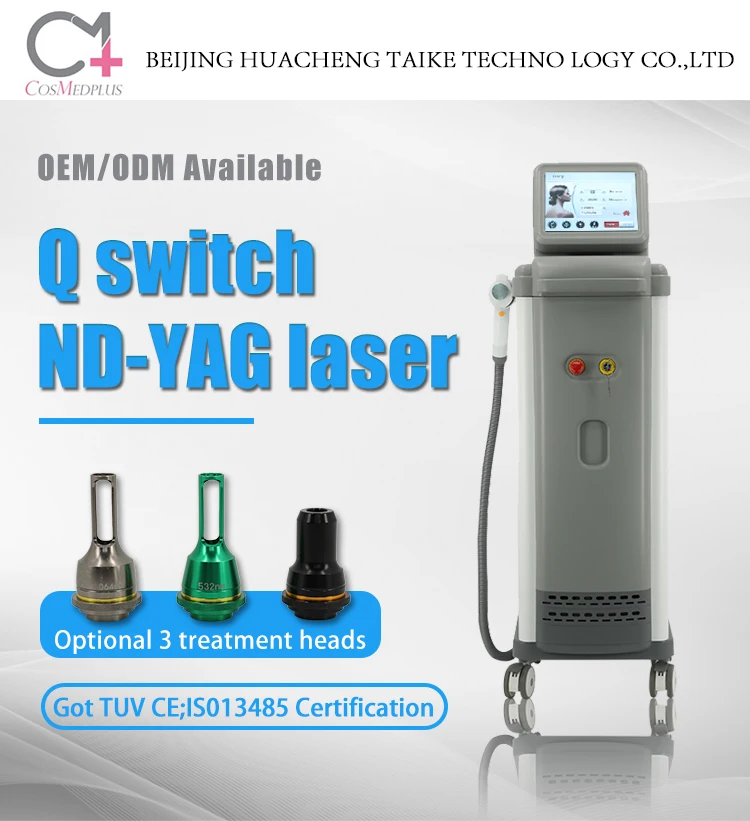 China Good Quality q switch nd yag picosecond laser tattoo removal spots beauty machine