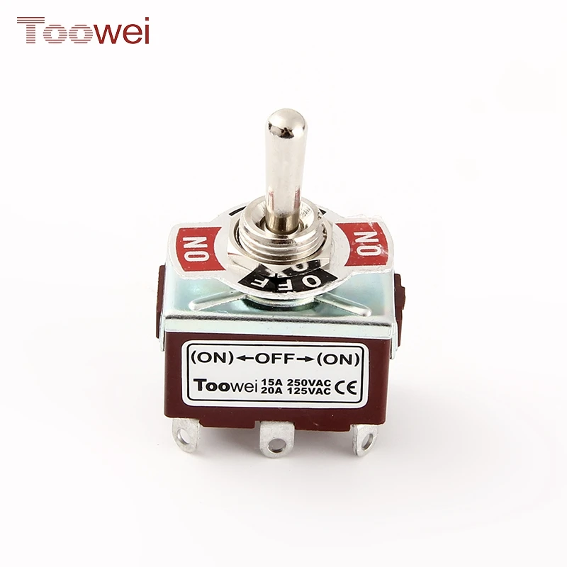 Toowei Toggle Switch Ignition Motorcycle (on)off(on) Spring Return