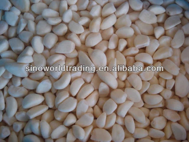 frozen peeled garlic