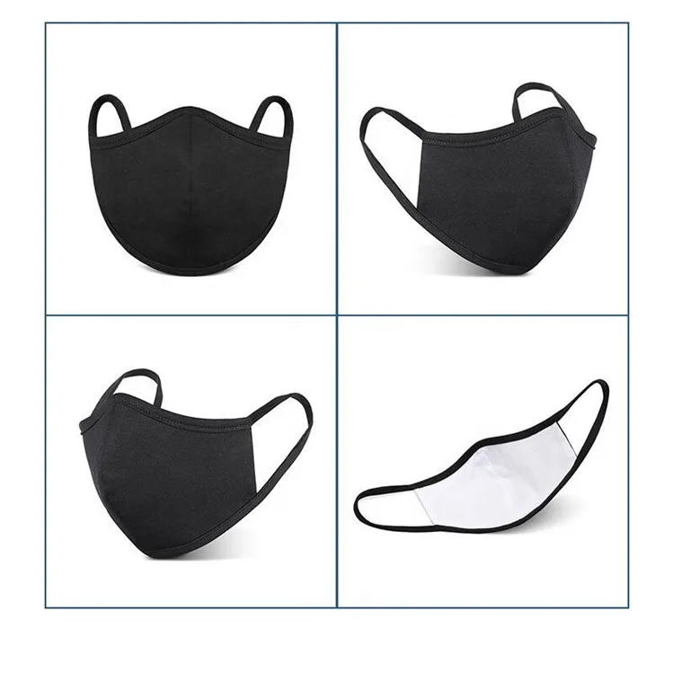 Wholesale Reusable Fabric Mask Custom Logo Print Customize Logo Face