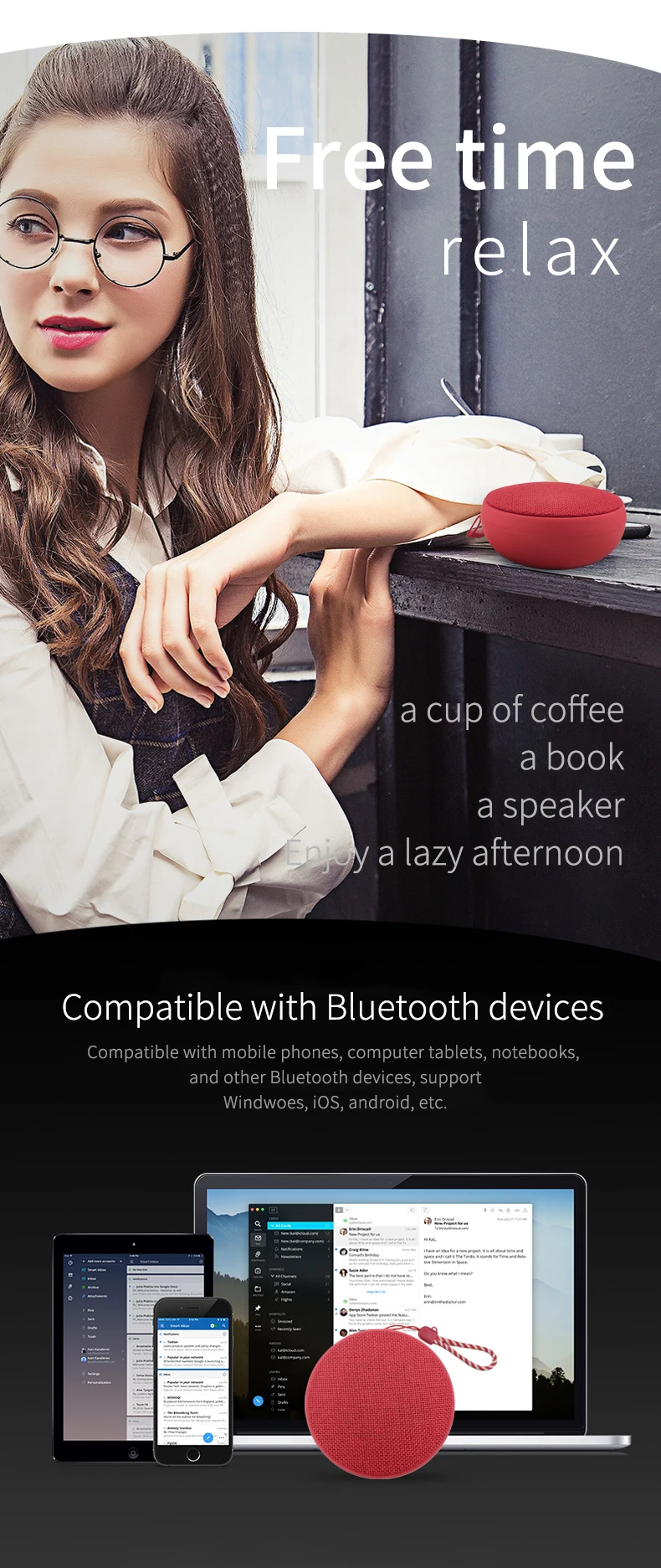 Gadgets Floor Speakers Toy Blue Tooth Speaker for Bikes Bluetooth-speaker - ANKUX.COM