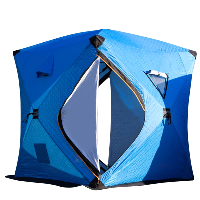 High Quality Pop Up 3-4 Persons Pop Up Winter Ice Cube Fishing Shelter ...