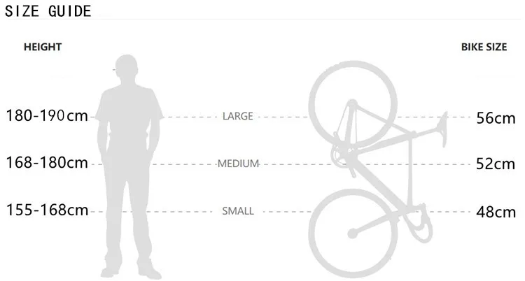 Fixed Gear Bike 48cm 52cm 55cm Single Speed Bike Aluminium Alloy Frame Track Bicycle 700c Buy Fixed Gear Frame Titanium Bike Frame Bicycle Fixie Bike 700c Road Bike Product On Alibaba Com