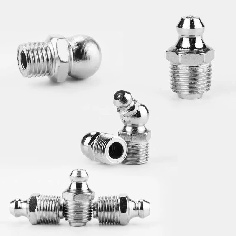 Metric Fittings For Lubrication Hydraulic Fittings Grease Gun Nipple