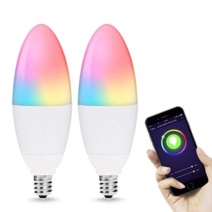 Gledopto zigbee rechargeable led bulb smart phone app control led smart bulb
