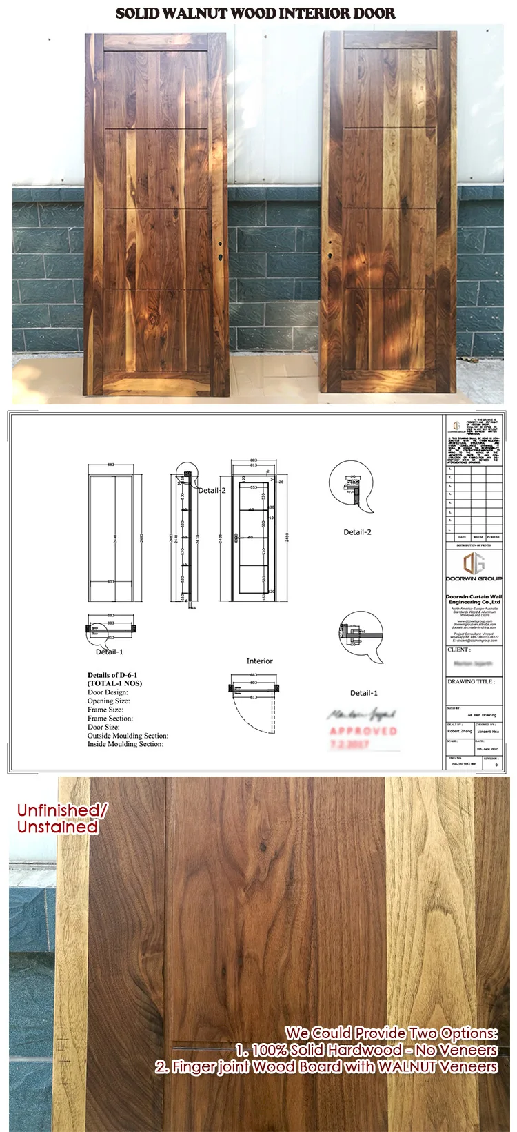 Factory direct price hardwood internal doors uk door manufacturers