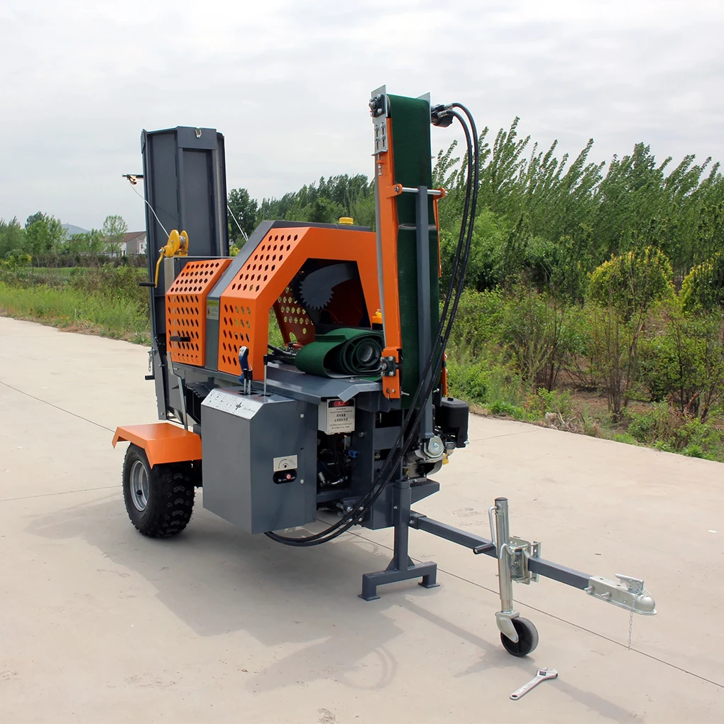 6.5hp Firewood Processor Log Splitter - Buy Wood Log Cutter And ...