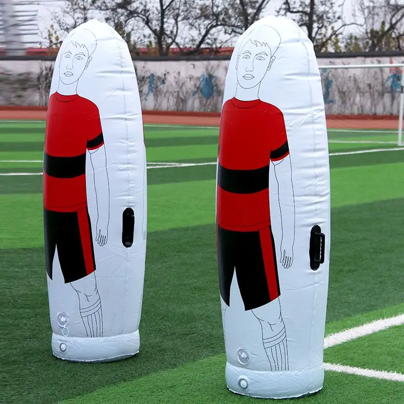 Wholesale Pvc Inflatable Football Dummy/goalkeeper Soccer Training