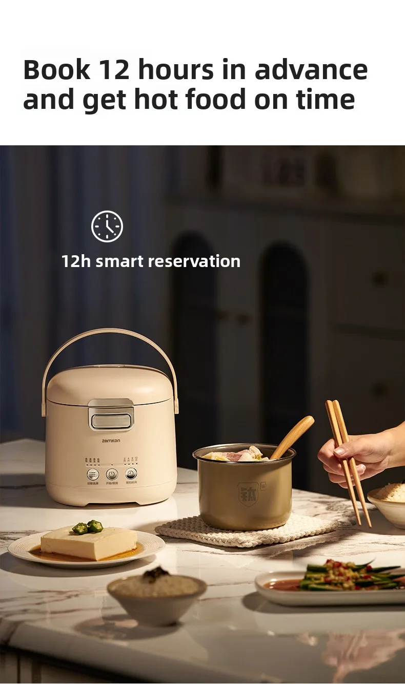 Mini rice cooker for one person