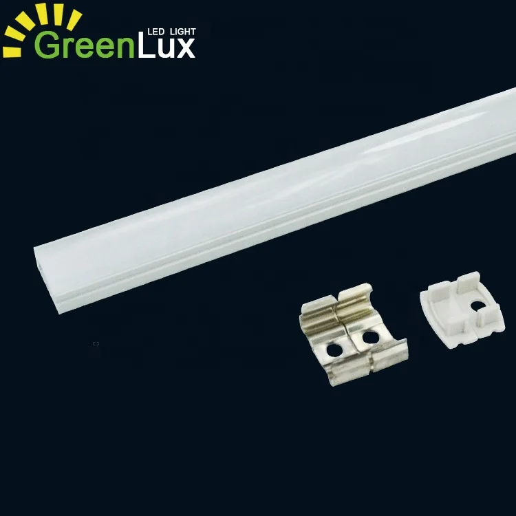 3.3ft 6.6ft 8x17mm U Shape muzata led channel for led strip light with endcaps and clips