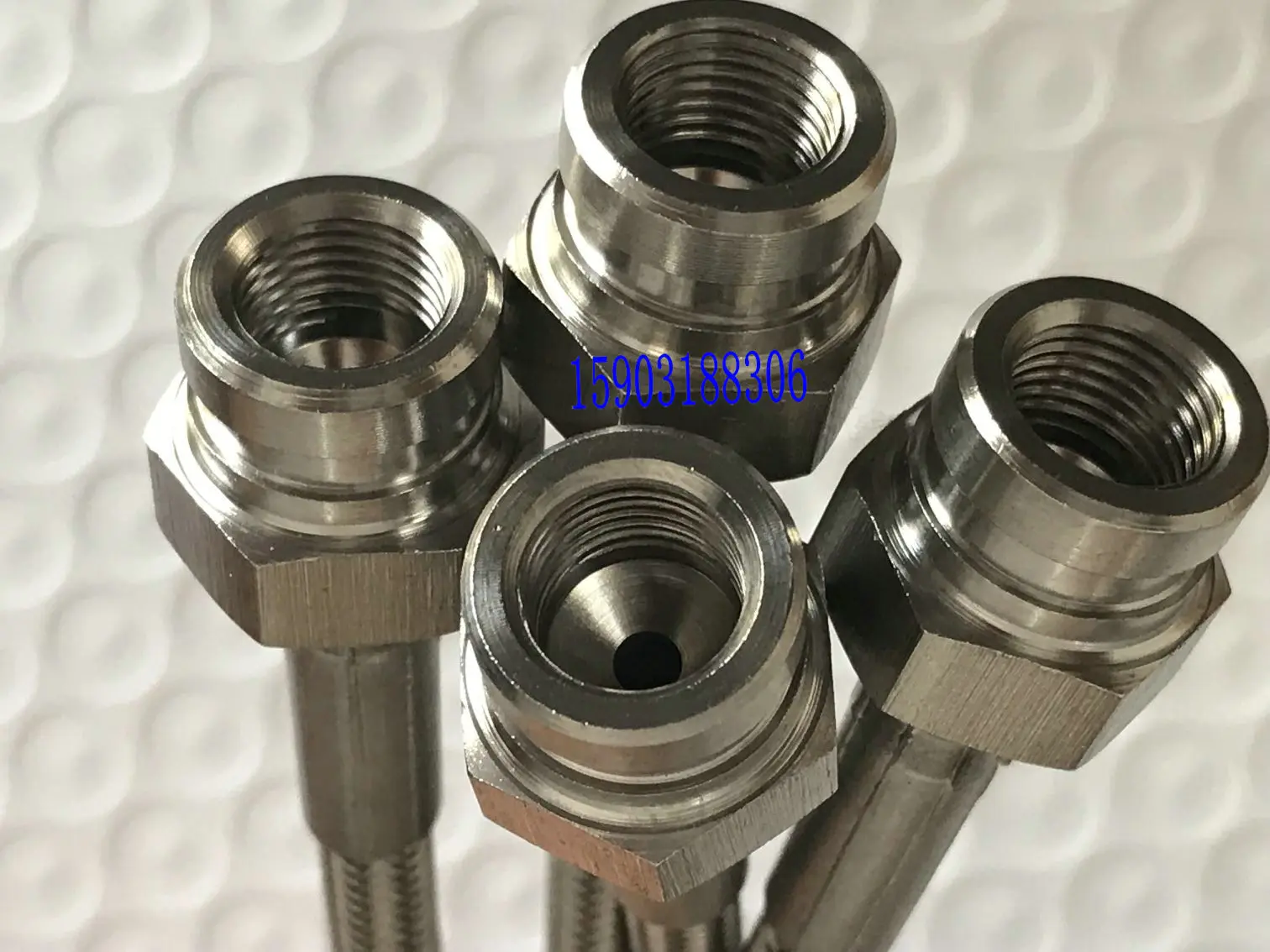 Auto Spare Parts Motorcycle Brake Line Stainless Steel Braid Ptfe Pipe