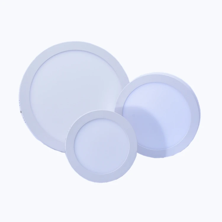 6W 12W 18W 24W All-in-One Round Surface LED Panel Light