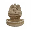 New Design Classic Travertine Wall Fountain Water Features Fountain Outdoor