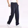 Casual Bulk Buy Clothing Sweatpants Blank Unisex Plain Loose Elastic Sweatpants Polyester