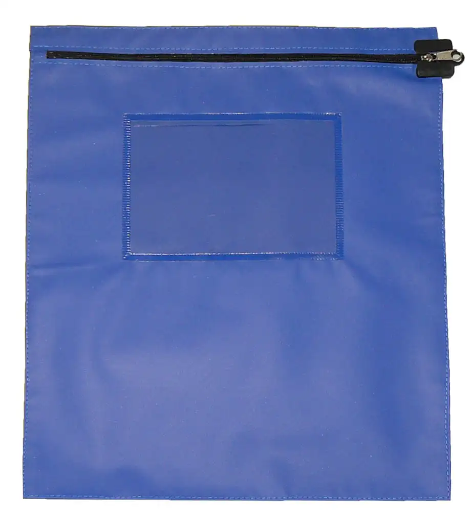 2024 Custom Logo A3 Size Lockable Bank Deposit Bag With Upgraded Zipper,Leatherette Locking Bank