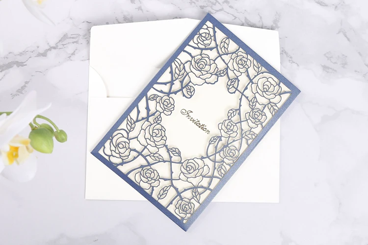 Free wedding cards design,english/bengali elegant blank wedding invitation cards with blank fashion flowers wedding cards