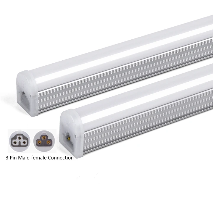 ETL TUV CE SAA Approved Linkable Integrated Tubo Led T5 With Free Accessories