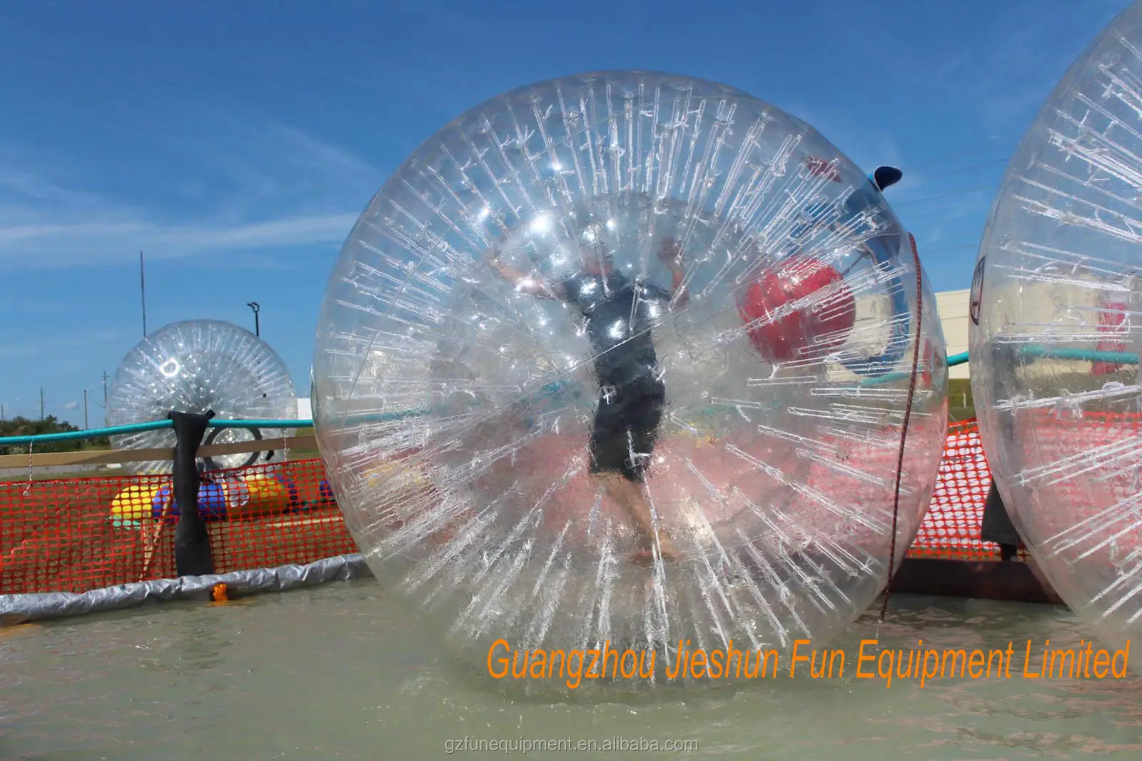 snow zorb ball