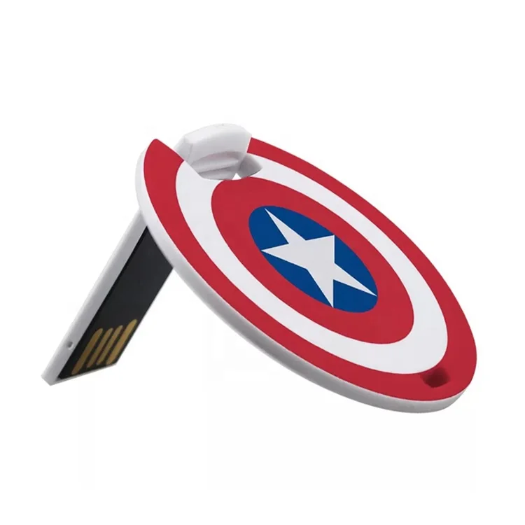 Personalized Circle u Disk Oem/Odm Plastic Round Card Pen Drives 32gb Usb 3.0 16gb Flash Drive Photography Gift Memory Stick - ANKUX.COM