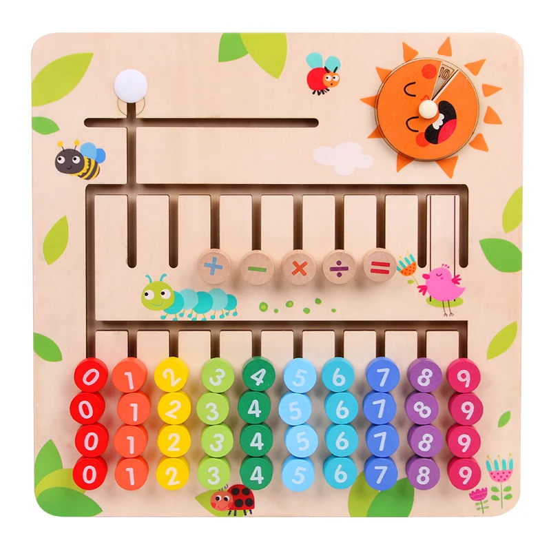 Juguetes Matemáticos De Madera Para Niños,Materiales Montessori Para  Aprender A Contar Números,Educación Matemática Temprana Para Ba - Buy  Juguetes De Madera Para Matemáticas Para Niños,Materiales Montessori Para  Aprender A Contar Números,Educación 