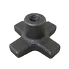 OEM ODM Custom Sand Blosting Surface Treatment Gray Machinery Components Die Casting Iron Parts