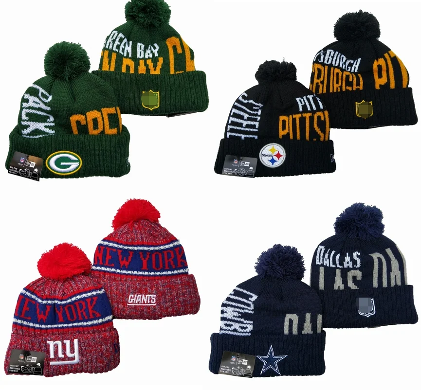 Popular American Football Beanie Hats 32 Teams - Buy Beanies Hats ...