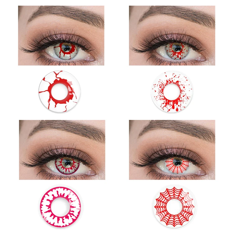 Realkoko Wholesale Iris Cosplay Contact Lens Halloween Lenses Sclera