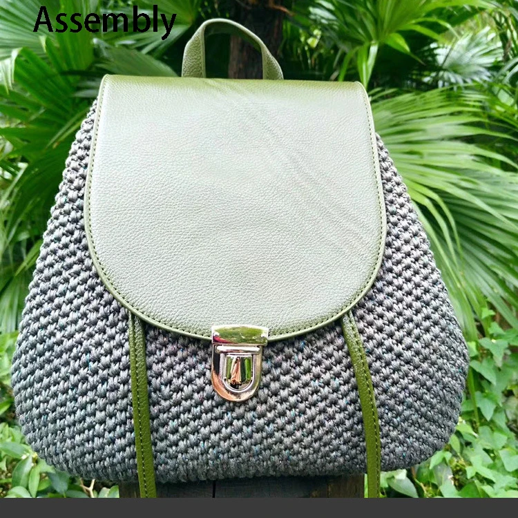 woven strap bag