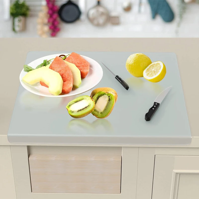 Custom Plastic Cutting Boards Clear Acrylic Non Slip Plastic Chopping