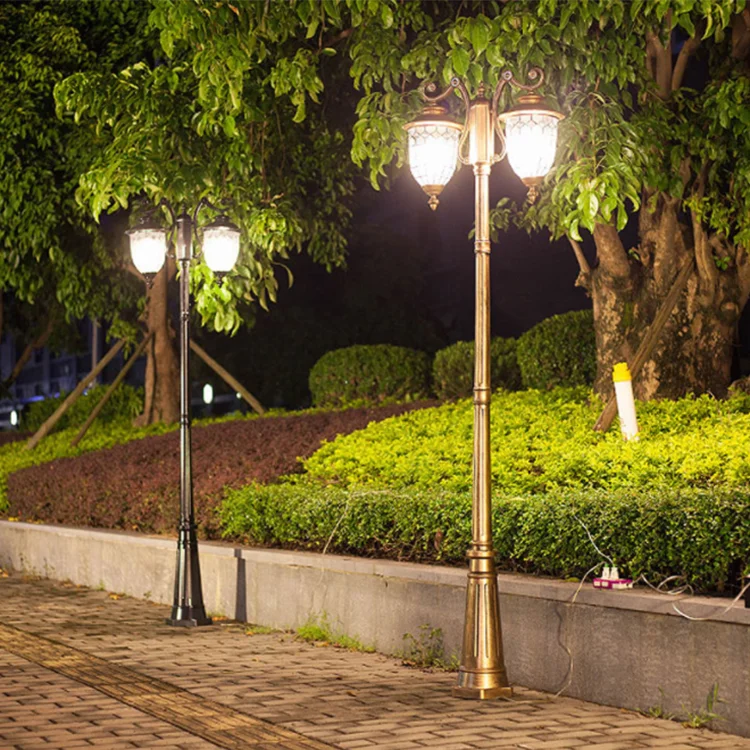 Hot Sale Antique Outdoor Street Lamp 50w Garden Lamp Post Classic