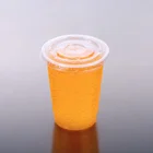 12/16/18/22 oz R-PET beverage cold drink plastic cup disposable