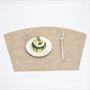 Novel sector pure colored table mat 70% PVC + 30% polyester filament placemat