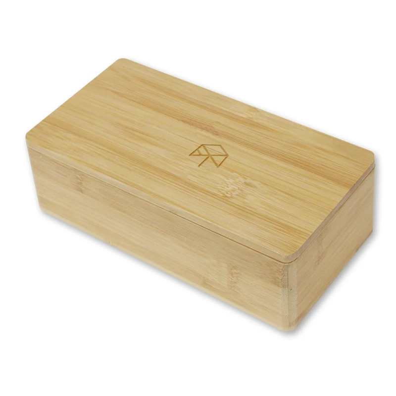 Handmade Lacquer Custom Wooden Bamboo Box With Lid Bamboo