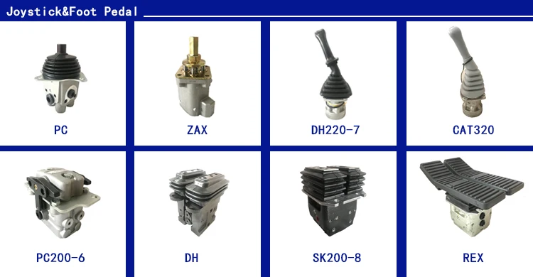 High Quality CAT 320D 325D 330D Excavator Remote Control Joystick Polit Valve 297-0589 2970589