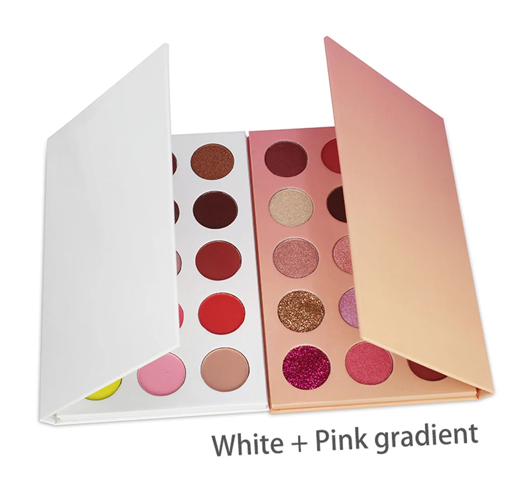 Oem Custom Empty Eyeshadow Palettes 200 Colors Matte Shimmer Eye