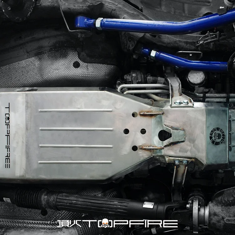 
TOPFIRE Eye Of Devil Stainless Steel Skid Plate For JK 