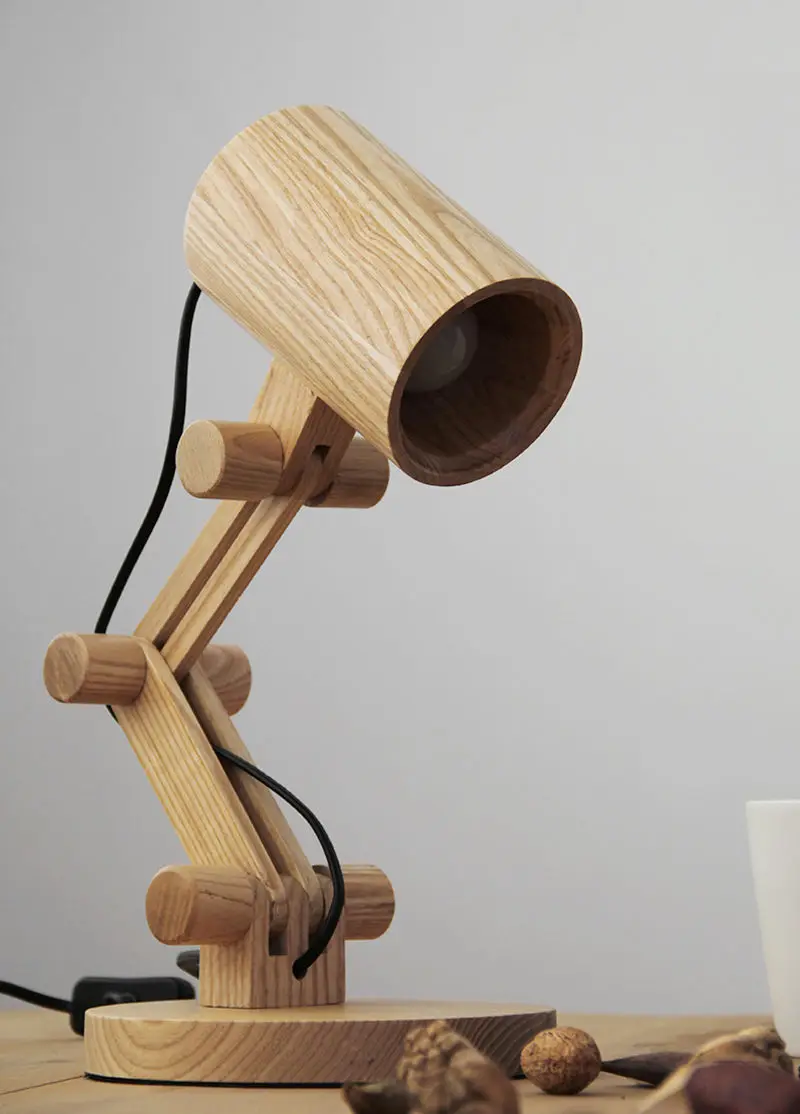 可调式可折叠机器人儿童学生学习led台灯台灯阅读