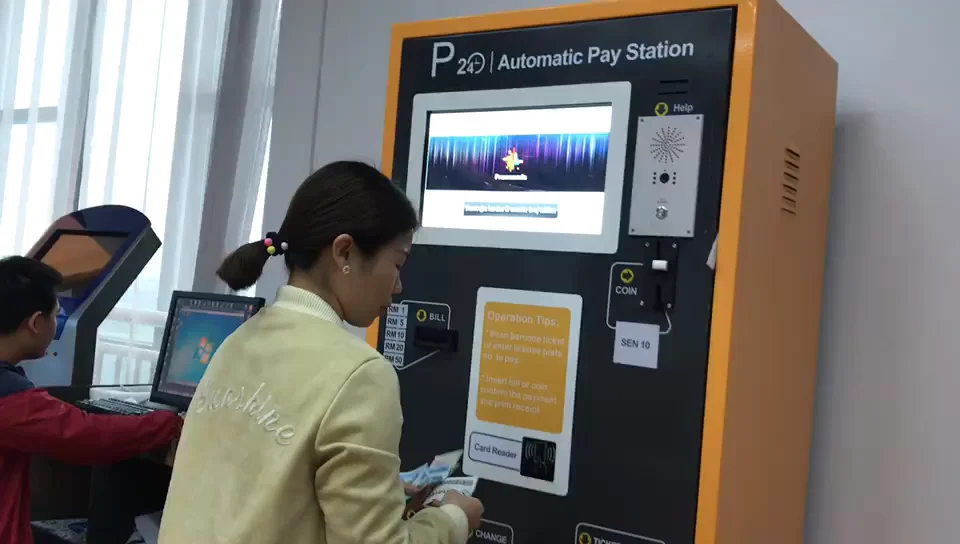 Automatic Payment Machine With Epayment And Tng Reader For Malaysia