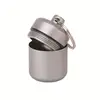 New Portable Waterproof Mini Pill Holder Keychain Tablet Storage Box Bottle Case Wholesale Aluminium pill box Keychain